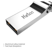 Disco U in lega di alluminio con crittografia sicura USB 2.0 Netac U275 da 64 GB, 64GB