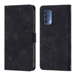 Custodia per telefono in pelle goffrata effetto pelle, For OPPO Reno4, For OPPO Reno5 4G / Reno5 5G, For OPPO Reno6 4G, For OPPO Reno8 T 5G/A1 Pro 5G Global