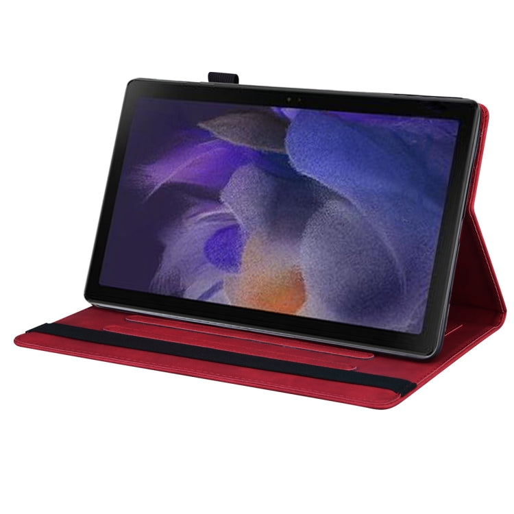 Custodia per tablet in pelle flip orizzontale antiurto aziendale con funzione di sveglia, For Samsung Galaxy Tab A8 10.5 2021, For Amazon Kindle Fire 7 2022