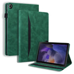 Custodia per tablet in pelle flip orizzontale antiurto aziendale con funzione di sveglia, For Samsung Galaxy Tab A8 10.5 2021, For Amazon Kindle Fire 7 2022