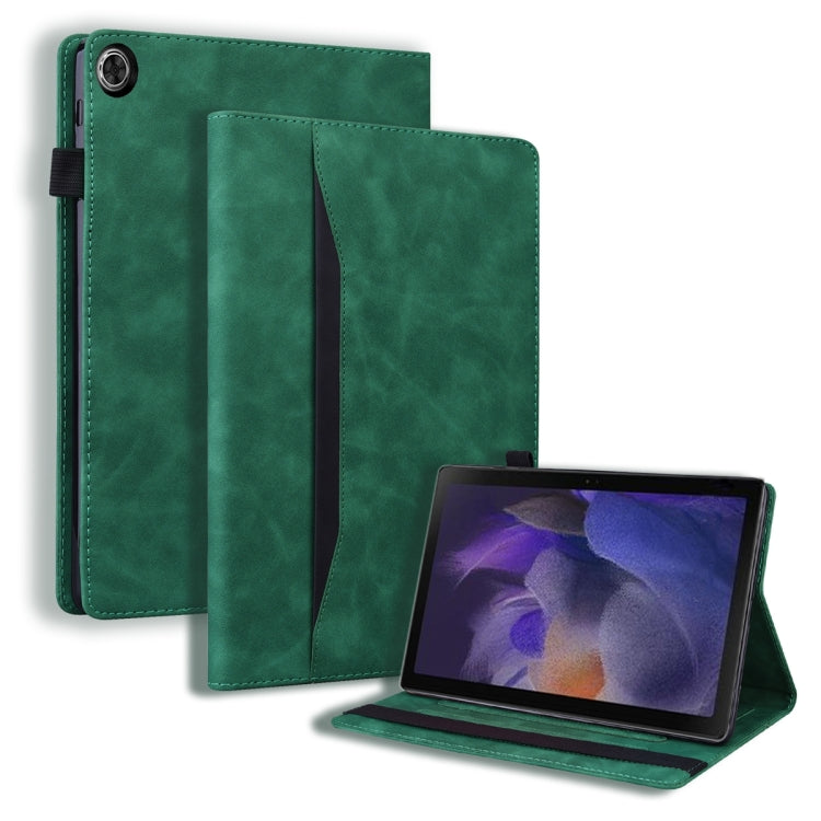 Custodia per tablet in pelle flip orizzontale antiurto aziendale con funzione di sveglia, For Samsung Galaxy Tab A8 10.5 2021, For Amazon Kindle Fire 7 2022