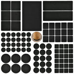Set di cuscinetti per gambe per mobili antiscivolo autoadesivi in EVA 95 in 1, 93PCS/Set