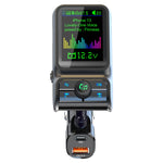 BC85 Lettore MP3 con trasmettitore FM Bluetooth 5.0 per auto con schermo colorato, BC85
