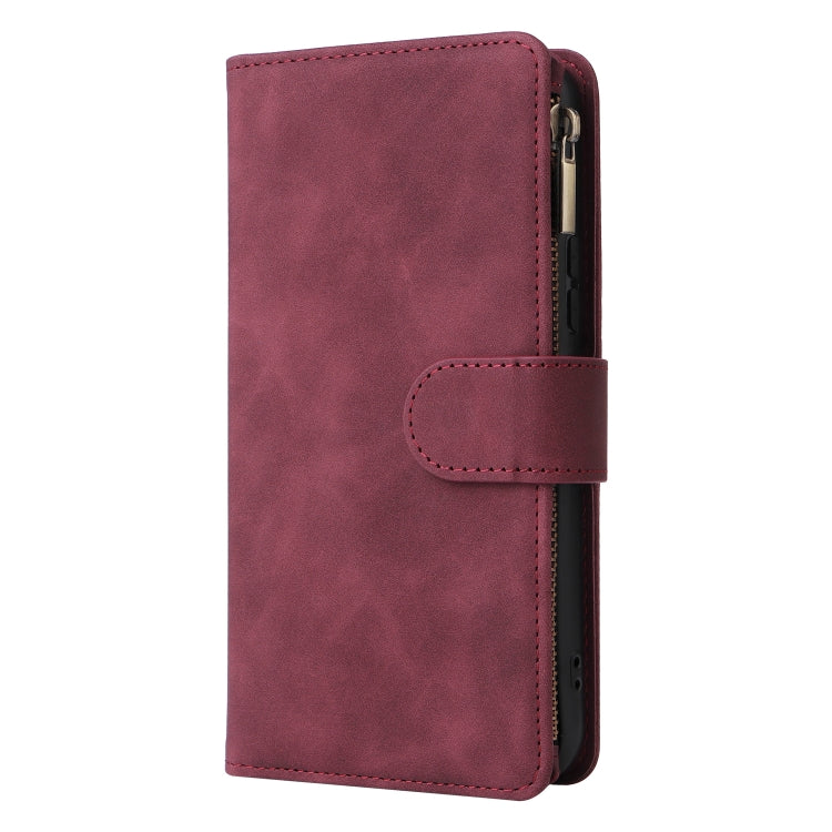 Custodia in pelle multifunzionale per telefono a portafoglio multi-scheda, For Samsung Galaxy A34 5G, For Samsung Galaxy A54 5G, For Xiaomi Redmi Note 12 5G, For Xiaomi Redmi Note 12 Pro 5G