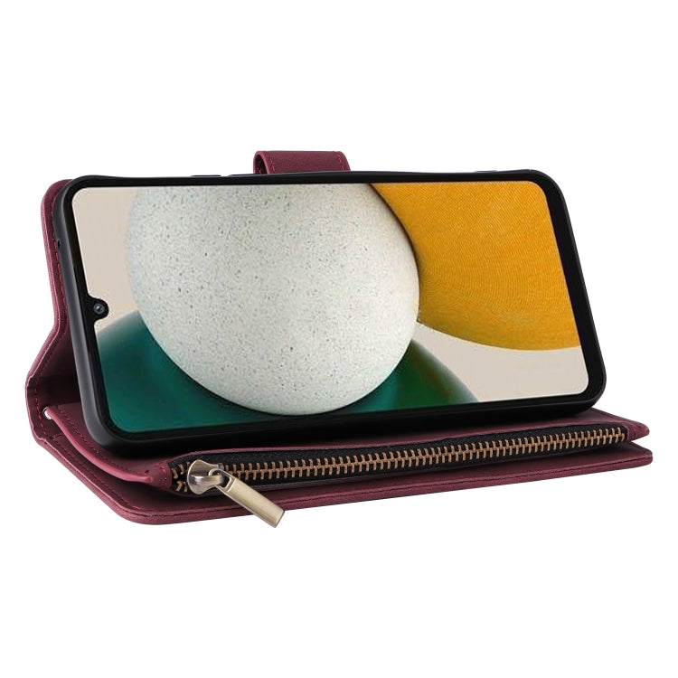 Custodia in pelle multifunzionale per telefono a portafoglio multi-scheda, For Samsung Galaxy A34 5G, For Samsung Galaxy A54 5G, For Xiaomi Redmi Note 12 5G, For Xiaomi Redmi Note 12 Pro 5G