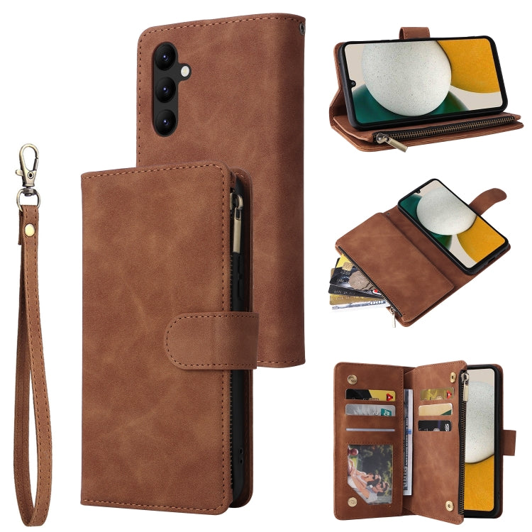 Custodia in pelle multifunzionale per telefono a portafoglio multi-scheda, For Samsung Galaxy A34 5G, For Samsung Galaxy A54 5G, For Xiaomi Redmi Note 12 5G, For Xiaomi Redmi Note 12 Pro 5G