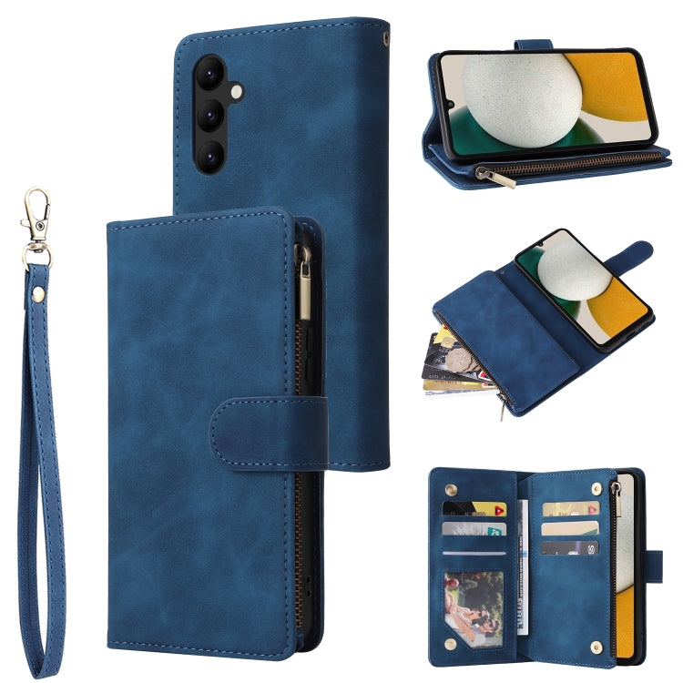 Custodia in pelle multifunzionale per telefono a portafoglio multi-scheda, For Samsung Galaxy A34 5G, For Samsung Galaxy A54 5G, For Xiaomi Redmi Note 12 5G, For Xiaomi Redmi Note 12 Pro 5G