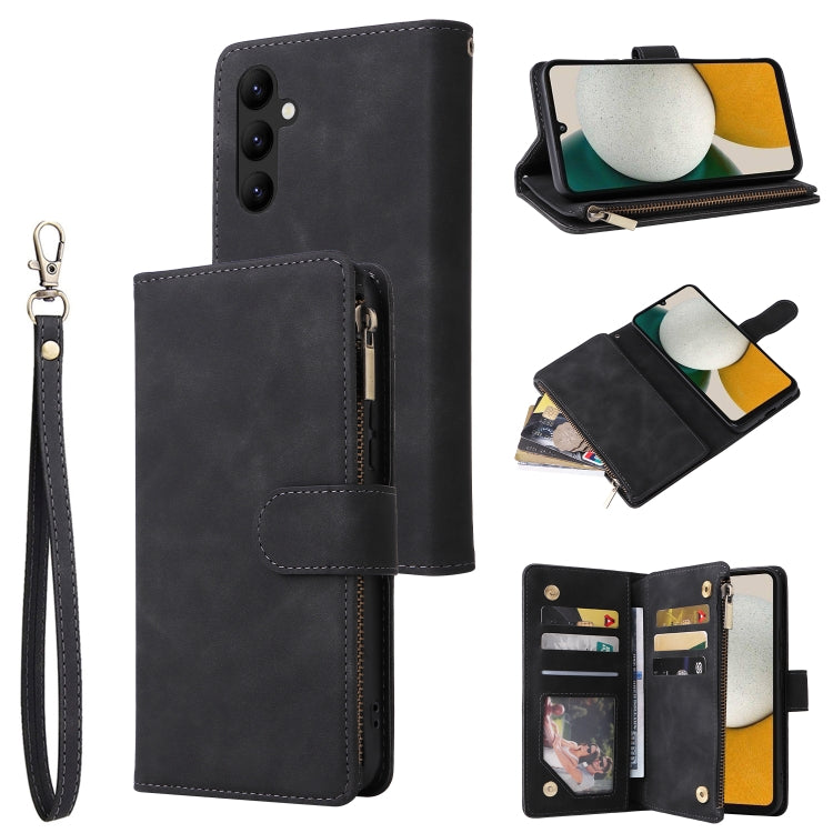 Custodia in pelle multifunzionale per telefono a portafoglio multi-scheda, For Samsung Galaxy A34 5G, For Samsung Galaxy A54 5G, For Xiaomi Redmi Note 12 5G, For Xiaomi Redmi Note 12 Pro 5G