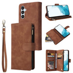 Custodia in pelle multifunzionale per telefono a portafoglio multi-scheda, For Samsung Galaxy A34 5G, For Samsung Galaxy A54 5G, For Xiaomi Redmi Note 12 5G, For Xiaomi Redmi Note 12 Pro 5G