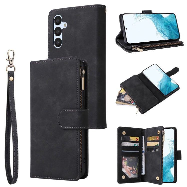 Custodia in pelle multifunzionale per telefono a portafoglio multi-scheda, For Samsung Galaxy A34 5G, For Samsung Galaxy A54 5G, For Xiaomi Redmi Note 12 5G, For Xiaomi Redmi Note 12 Pro 5G