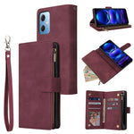 Custodia in pelle multifunzionale per telefono a portafoglio multi-scheda, For Samsung Galaxy A34 5G, For Samsung Galaxy A54 5G, For Xiaomi Redmi Note 12 5G, For Xiaomi Redmi Note 12 Pro 5G