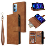 Custodia in pelle multifunzionale per telefono a portafoglio multi-scheda, For Samsung Galaxy A34 5G, For Samsung Galaxy A54 5G, For Xiaomi Redmi Note 12 5G, For Xiaomi Redmi Note 12 Pro 5G