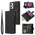 Custodia in pelle multifunzionale per telefono a portafoglio multi-scheda, For Samsung Galaxy A34 5G, For Samsung Galaxy A54 5G, For Xiaomi Redmi Note 12 5G, For Xiaomi Redmi Note 12 Pro 5G