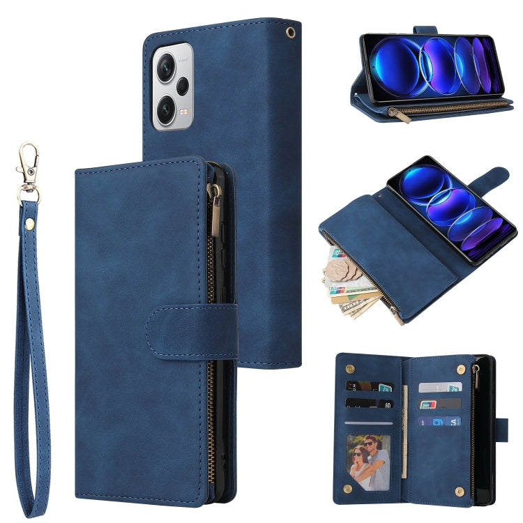Custodia in pelle multifunzionale per telefono a portafoglio multi-scheda, For Xiaomi Redmi Note 12 Pro+ 5G, For Xiaomi 12T / 12T Pro, For Google Pixel 7A