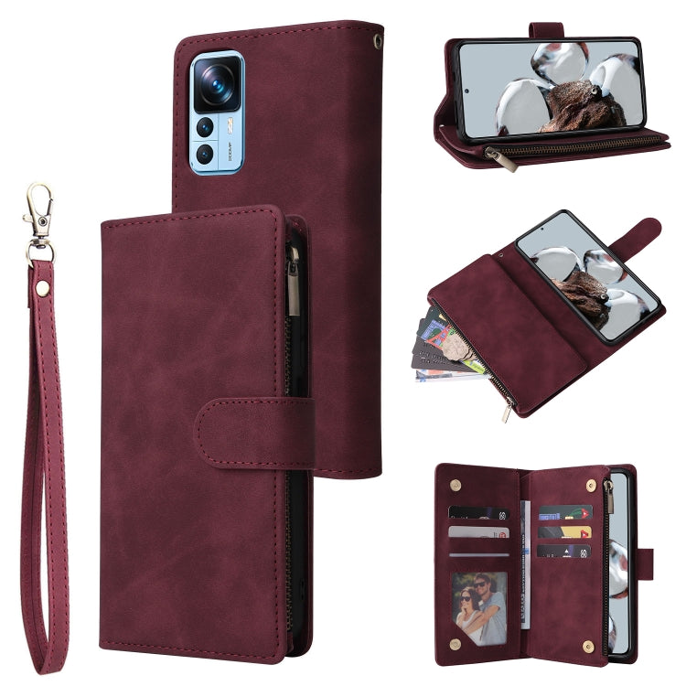 Custodia in pelle multifunzionale per telefono a portafoglio multi-scheda, For Xiaomi Redmi Note 12 Pro+ 5G, For Xiaomi 12T / 12T Pro, For Google Pixel 7A