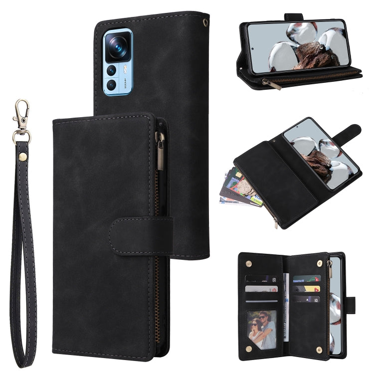 Custodia in pelle multifunzionale per telefono a portafoglio multi-scheda, For Xiaomi Redmi Note 12 Pro+ 5G, For Xiaomi 12T / 12T Pro, For Google Pixel 7A