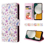 Custodia per telefono in pelle RFID con pittura abbronzante, For Samsung Galaxy A34 5G, For Samsung Galaxy A54 5G