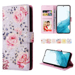Custodia per telefono in pelle RFID con pittura abbronzante, For Samsung Galaxy A34 5G, For Samsung Galaxy A54 5G