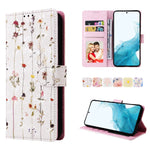 Custodia per telefono in pelle RFID con pittura abbronzante, For Samsung Galaxy A34 5G, For Samsung Galaxy A54 5G