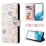 Custodia per telefono in pelle RFID con pittura abbronzante, For Samsung Galaxy A34 5G, For Samsung Galaxy A54 5G