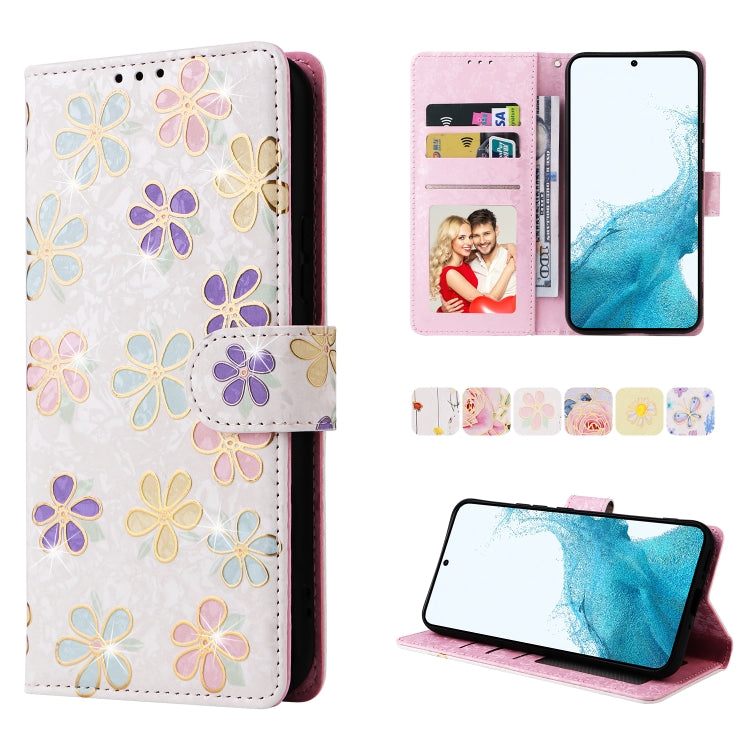 Custodia per telefono in pelle RFID con pittura abbronzante, For Samsung Galaxy A34 5G, For Samsung Galaxy A54 5G