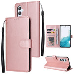 Custodia per telefono in pelle multifunzionale con 3 slot per schede, For Samsung Galaxy A34, For Samsung Galaxy A54, For Infinix Hot 10 Lite
