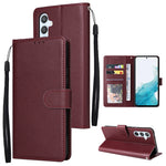 Custodia per telefono in pelle multifunzionale con 3 slot per schede, For Samsung Galaxy A34, For Samsung Galaxy A54, For Infinix Hot 10 Lite