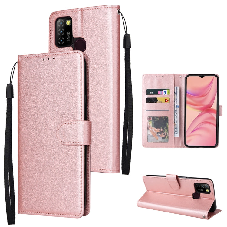 Custodia per telefono in pelle multifunzionale con 3 slot per schede, For Samsung Galaxy A34, For Samsung Galaxy A54, For Infinix Hot 10 Lite