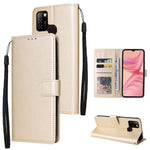 Custodia per telefono in pelle multifunzionale con 3 slot per schede, For Samsung Galaxy A34, For Samsung Galaxy A54, For Infinix Hot 10 Lite
