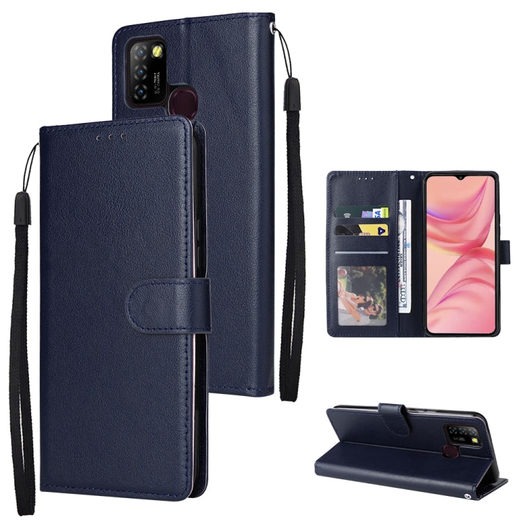 Custodia per telefono in pelle multifunzionale con 3 slot per schede, For Samsung Galaxy A34, For Samsung Galaxy A54, For Infinix Hot 10 Lite