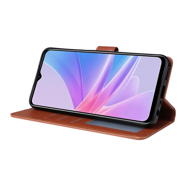 Custodia per telefono in pelle multifunzionale con 3 slot per schede, For OPPO A58 / A78