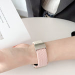 Cinturino nylon con fibbia per Apple Watch 41/45mm