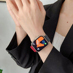 Cinturino nylon con fibbia per Apple Watch 41/45mm