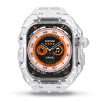 Cinturino per orologio con cassa in armatura trasparente in gomma fluorurata, For Apple Watch Ultra 3 / 2 / 1 49mm