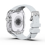 Cinturino per orologio con cassa in armatura trasparente in gomma fluorurata, For Apple Watch Ultra 3 / 2 / 1 49mm