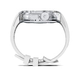 Cinturino per orologio con cassa in armatura trasparente in gomma fluorurata, For Apple Watch Ultra 3 / 2 / 1 49mm
