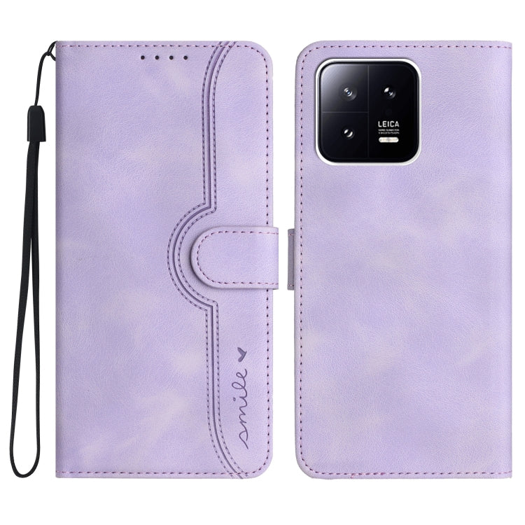 Custodia per cellulare in pelle con motivo a cuore, For Xiaomi 12T/12T Pro/Redmi K50 Ultra, For Xiaomi 13, For Xiaomi 13 Pro, For Xiaomi Civi 2
