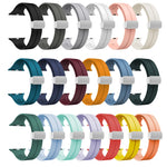 Cinturino in silicone con chiusura magnetica pieghevole, For Apple Watch Series 8&7 45mm