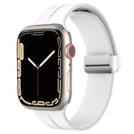 Cinturino in silicone con chiusura magnetica pieghevole, For Apple Watch Series 8&7 41mm