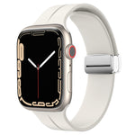 Cinturino in silicone con chiusura magnetica pieghevole, For Apple Watch Series 8&7 41mm