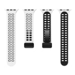 Cinturino in silicone con fori quadrati con chiusura magnetica, For Apple Watch Series 8&7 45mm