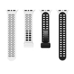 Cinturino in silicone con fori quadrati con chiusura magnetica, For Apple Watch Series 8&7 41mm