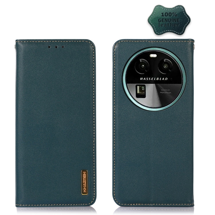 KHAZNEH Custodia per telefono in pelle di vacchetta con strato superiore nappa, For OPPO Find X6, For OPPO Find X6 Pro, For Xiaomi Redmi Note 12 4G Global, For Samsung Galaxy M14 5G