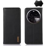 KHAZNEH Custodia per telefono in pelle di vacchetta con strato superiore nappa, For OPPO Find X6, For OPPO Find X6 Pro, For Xiaomi Redmi Note 12 4G Global, For Samsung Galaxy M14 5G