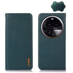 KHAZNEH Custodia per telefono in pelle di vacchetta con strato superiore nappa, For OPPO Find X6, For OPPO Find X6 Pro, For Xiaomi Redmi Note 12 4G Global, For Samsung Galaxy M14 5G