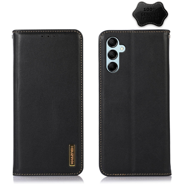 KHAZNEH Custodia per telefono in pelle di vacchetta con strato superiore nappa, For OPPO Find X6, For OPPO Find X6 Pro, For Xiaomi Redmi Note 12 4G Global, For Samsung Galaxy M14 5G