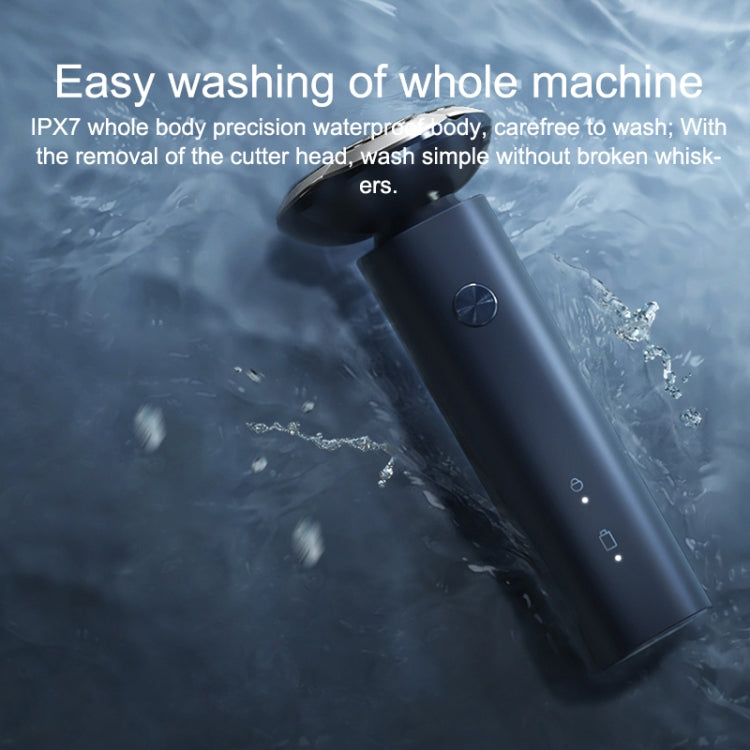 Rasoio elettrico originale Xiaomi Mijia S101 con 3 testine di taglio IPX7 impermeabile, S101(Grey), S101(Blue)