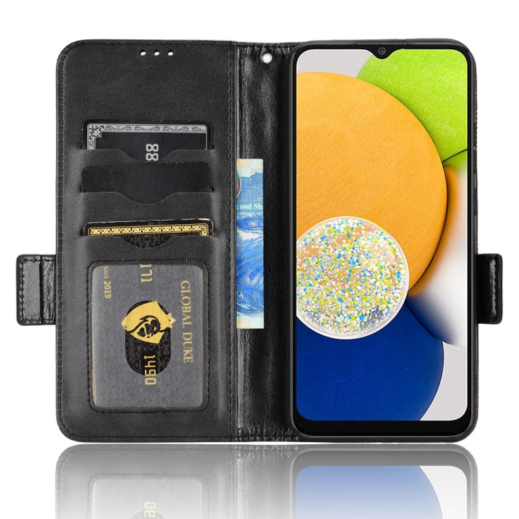 Custodia per telefono in pelle a triangolo simmetrico, For Samsung Galaxy A03 EU Version, For Samsung Galaxy Z Fold3, For Samsung Galaxy Z Fold4, For Samsung Galaxy A03 Core