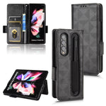 Custodia per telefono in pelle a triangolo simmetrico, For Samsung Galaxy A03 EU Version, For Samsung Galaxy Z Fold3, For Samsung Galaxy Z Fold4, For Samsung Galaxy A03 Core