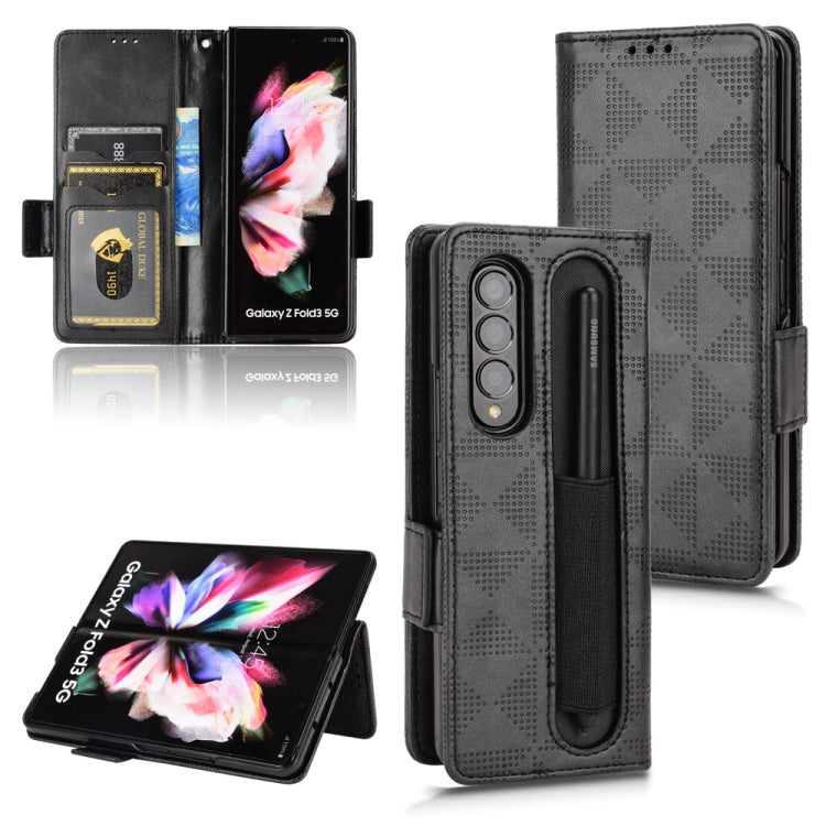 Custodia per telefono in pelle a triangolo simmetrico, For Samsung Galaxy A03 EU Version, For Samsung Galaxy Z Fold3, For Samsung Galaxy Z Fold4, For Samsung Galaxy A03 Core